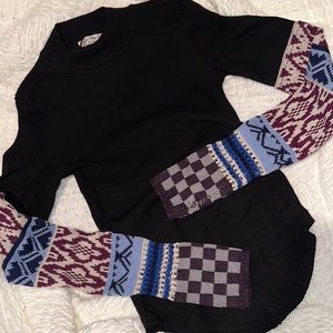 NWT Free people XS boho sweater